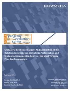 Globaloria Replication Study: An Examination of the Relationships between Globaloria Participation and Student Achievement in Year 5 of the West Virginia