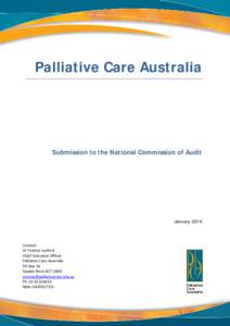 Microsoft Word - Palliative Care Australia Submission to the National Commission of Audit