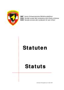 SMF_Verein Schweizerischer Militärhundeführer