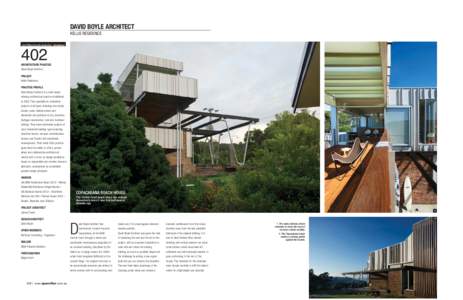 DAVID BOYLE ARCHITECT KELLIE RESIDENCE architectural+interior review 402 ARCHITECTURE PRACTICE