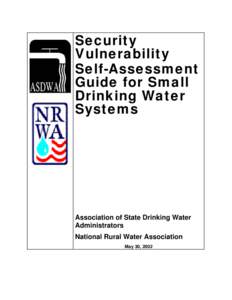 Security Vulnerability Self-Assessment Guide for Small Drinking Water Systems