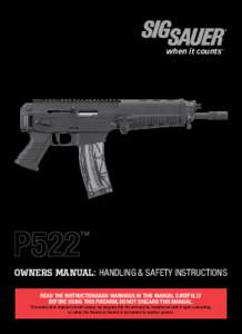 Security / Safety / Handgun / Accidental discharge / Trigger / Magazine / SIG Sauer P220 / SIG Sauer P250 / Mechanical engineering / .357 SIG firearms / Firearm safety