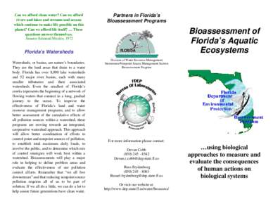 Why Study Biological Communities