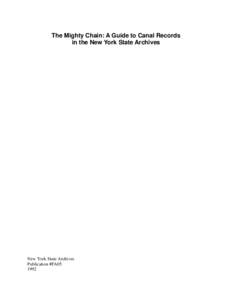 New York / Erie Canal Commission / Chenango Canal / Erie Canal / Canal / New York state public-benefit corporations / New York State Department of Public Works / Canal du Midi