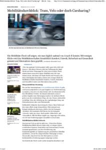 (Mobilitätsdurchblick: Tram, Velo oder doch Carsharing? - Zürich - Limmattal - Limmattaler Zeitung)_20120119150538_Daniel