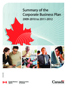 Summary of the Corporate Business Plan RC4422 E RV09[removed]to[removed]