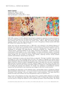 Royal Academicians / Modern painters / Art movements / Nancy Graves / Painting / Leon Kossoff / David Nash / Kenneth Noland / Brice Marden / Modern art / Visual arts / Modernism