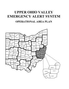 UPPER OHIO VALLEY EMERGENCY ALERT SYSTEM OPERATIONAL AREA PLAN ASHTABULA LAKE