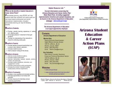 21st Century Skills / Phoenix /  Arizona / Geography of the United States / Arizona / City of Oakland Energy and Climate Action Plan / Geography of Arizona / School counselor / Individualized Education Program
