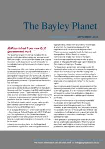 The Bayley Planet - September 2013
