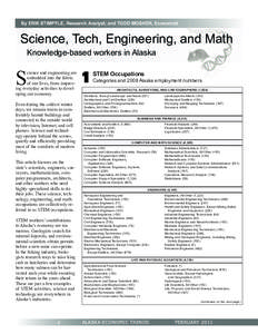 Software engineer / Biomedical scientist / America COMPETES Act / Engineer / Chemical technologist / Healthcare science / Unemployment / STEM fields / Software engineering demographics / Science / Engineering / Engineering technician