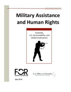       Military Assistance  and Human Rights 