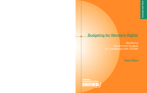 Budgeting for Women's Rights: Monitoring Government Budgets for Compliance with CEDAW