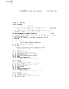 PUBLIC LAW 109–338—OCT. 12, [removed]STAT[removed]Public Law 109–338 109th Congress