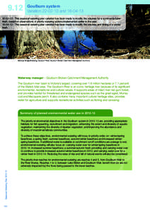 Rivers of New South Wales / Snowy Mountains Scheme / Murray-Darling basin / Waranga Basin / Lake Eildon / Murray–Darling basin / Murray River / Goulburn River / Murray cod / States and territories of Australia / Geography of Australia / Physical geography