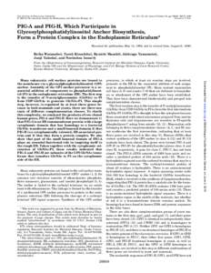 THE JOURNAL OF BIOLOGICAL CHEMISTRY © 1996 by The American Society for Biochemistry and Molecular Biology, Inc. Vol. 271, No. 43, Issue of October 25, pp[removed] –26875, 1996 Printed in U.S.A.