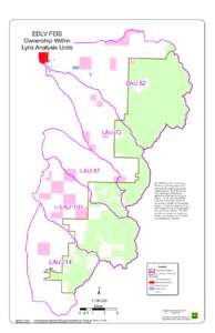 EDLV FEIS Ownership Within Lynx Analysis Units LAU 62