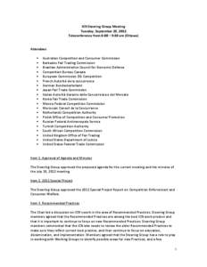 Competition / Competition regulator / Imperfect competition / Monopoly / Office of Fair Trading / Competition Bureau / Competition law / Federal Cartel Office / Autorità Garante della Concorrenza e del Mercato / Government / Public administration / Anti-competitive behaviour