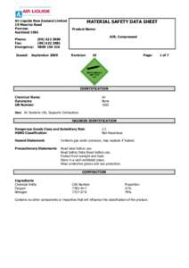 Anesthetic equipment / Containers / Gas cylinder / Dangerous goods / Fire extinguisher / Respirator / Pneumatics / Material safety data sheet / Gas duster / Safety / Technology / Prevention