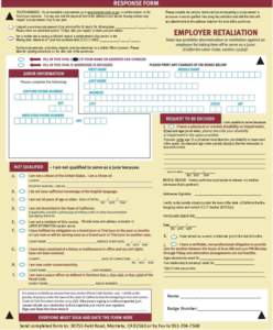 POSTPONEMENTS: For an immediate postponement, go to www.riverside.courts.ca.gov or call the number on the front of your summons. You may also mail the response form to the address l ist ed above. Nursing mothers may requ