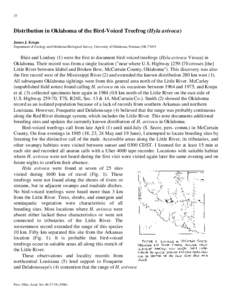 Geography of the United States / Hyla / McCurtain County /  Oklahoma / Little River / Bird-voiced Treefrog / Oklahoma / Arkansas / Geography of Oklahoma / Southern United States / States of the United States