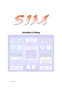 Simulation & Fitting  © Zahner[removed] SIM