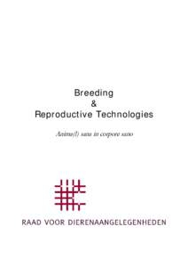 Breeding & Reproductive Technologies