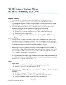 Microsoft Word - End of Year Summary[removed]for CLC