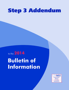Step 3 Addendum  to the 2014