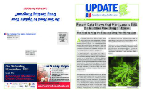 Look inside for details!  Do You Need to Update Your Drug Testing Program?  Update No. 56