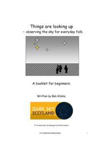 Things are looking up - Dark Sky Scotland