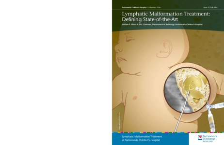 Nationwide Children’s Hospital | Columbus, Ohio	  LYMPHATIC MALFORMATION OF THE ABDOMEN Figure 3B Figure 3A