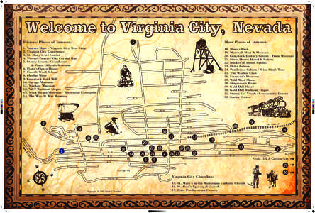 Virginia City /  Nevada / Nevada / Reno–Sparks metropolitan area / Virginia and Truckee Railroad