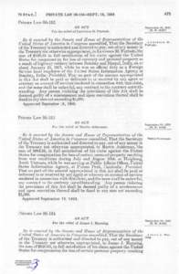 73 S T A T . ]  PRIVATE LAW[removed]SEPT. 16, 1959 A79