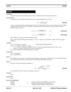 Auxillary  DGACDF DGACDF PURPOSE