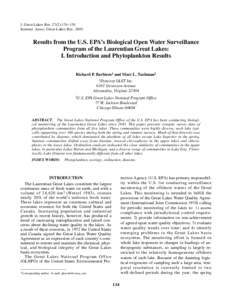 Results from the Sepia's Biological Open Water Surveillance Program of the Laurentian Great Lakes II:  Deep Chlorophyll Maxima