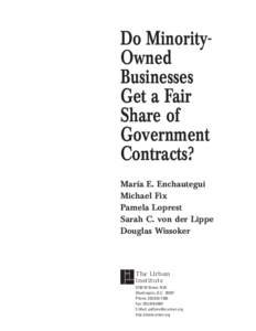 Discrimination / Ethics / Affirmative action / Education policy / City of Richmond v. J.A. Croson Co. / Government procurement in the United States / Adarand Constructors /  Inc. v. Peña / Minority group / Strong-basis-in-evidence standard / Social inequality / Politics / Law