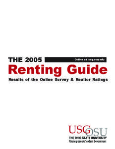 THE[removed]Online at: usg.osu.edu Renting Guide