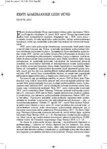 Krista Aru_Layout[removed]:15 Page 925  EESTI AJAKIRJANIKE LIIDU SÜND K R I S TA A R U  E