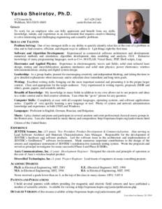 Microsoft Word - Resume_0110.doc