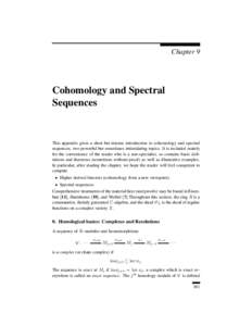 Derived functor / Sheaf / Spectral sequence / Injective module / Projective module / Exact sequence / Homology / Injective object / Projective object / Abstract algebra / Homological algebra / Algebra