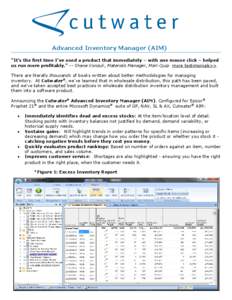 Manufacturing / Marketing / Inventory / Operations research / Microsoft Dynamics / Overstock / Business / Technology / Supply chain management