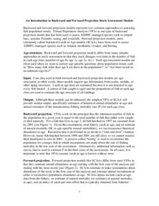 Fish mortality / Virtual population analysis / Atlantic menhaden / Menhaden / Population dynamics of fisheries / Fisheries science / Fish / Stock assessment