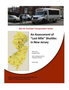 Alan M. Voorhees Transportation Center  An Assessment of