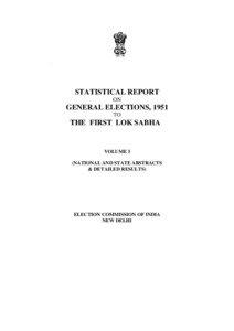 .  STATISTICAL REPORT