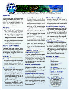 WRRC_One-Page Brochure_2011