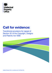 Microsoft Word - Annex B for call of evidence repeal sec 52 - Copy