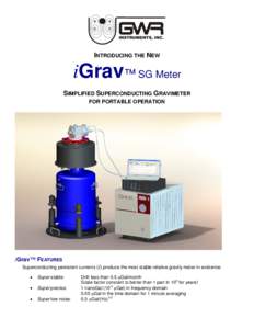 Gravimeter / Gravimetry / Helium / Cryogenics / Superconductivity / Kilogram / Levitation / Physics / Matter / Accelerometers