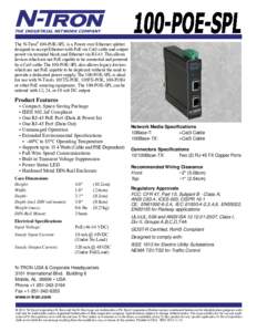 100-POE-SPL_DataSheet.indd