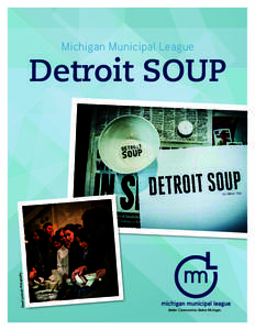 Michigan Municipal League  Photography David Lewinski  Detroit SOUP